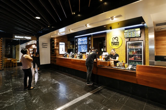 Guzman & Gomez store technology fit-out by Innovateq