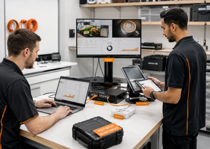 Proof-of-concept trial installation by Innovateq