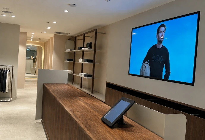 Retail store technology installation by Innovateq