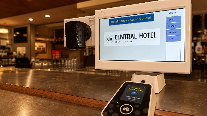 Hotel and venue AV installation by Innovateq