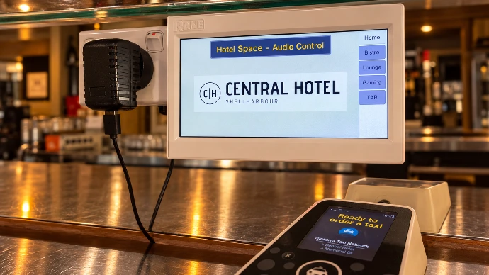 Commercial AV system installation by Innovateq