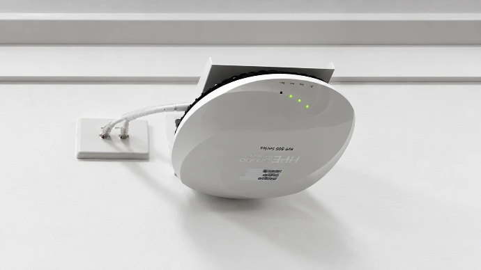 Wireless access point installation in a school by Innovateq