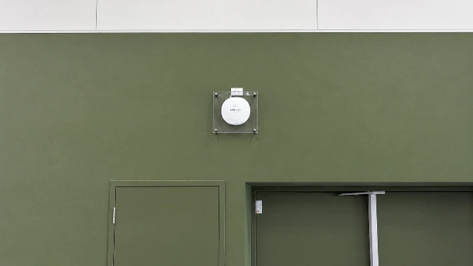 Wireless access point installation in a school by Innovateq