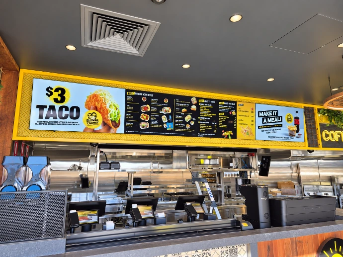 Guzman & Gomez store technology fit-out by Innovateq