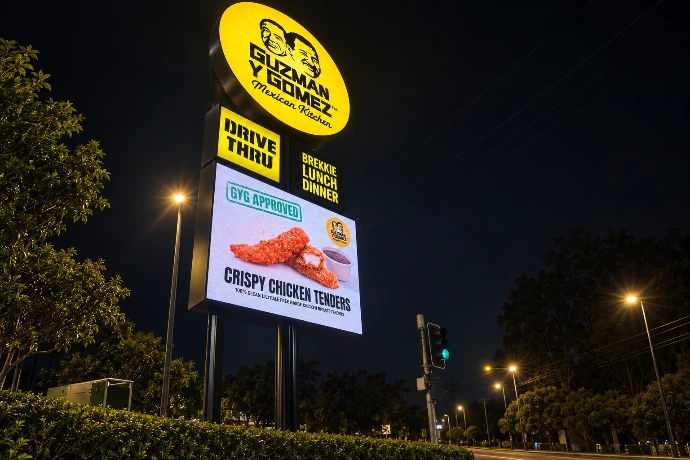 Guzman & Gomez store technology fit-out by Innovateq
