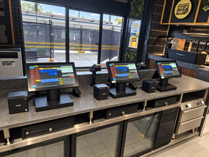 Guzman & Gomez store technology fit-out by Innovateq