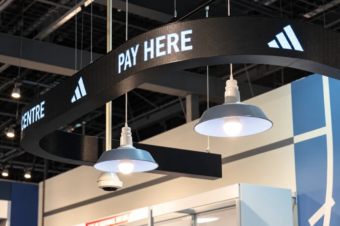 Adidas store technology upgrade by Innovateq